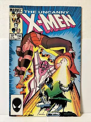 Buy Uncanny X-Men #194 (Marvel 1985) First Fenris Twins *VF+* • 11.82£