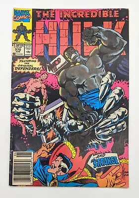 Buy The Incredible Hulk #370 Newsstand Variant FN Mr. Fixit Cover Marvel 1990 • 6.32£