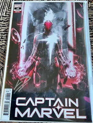 Buy Captain Marvel 16 Bosslogic Variant - Signed W/COA Marvel Comics 2020 • 13.99£