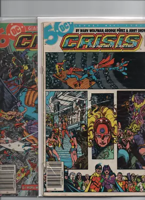 Buy Crisis On Infinite Earths #11,12 | DC Comic VF • 6.53£