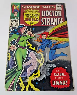 Buy Strange Tales #150 1966 [GD/VG] 1st Umar & 1st Buscema Art In Marvel Silver Age • 9.59£