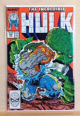 Buy Incredible Hulk #343 (1988) Marvel - McFarlane Cover - Leader On Cover - VFN • 12£