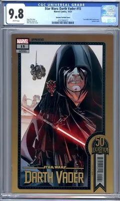 Buy Star Wars: Darth Vader #15  Sprouse Variant  Lucasfilm 50th Anniversary CGC 9.8 • 60.45£