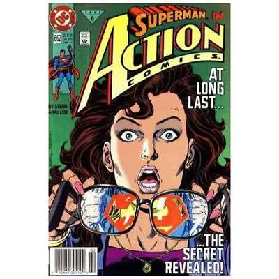 Buy Action Comics (1938 Series) #662 Newsstand In VF + Condition. DC Comics [b] • 5.77£