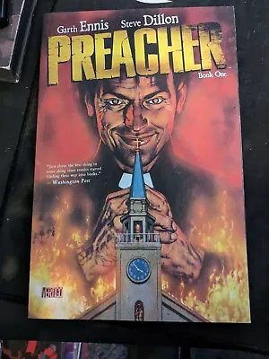 Buy Preacher Book 1 TPB Garth Ennis Steve Dillon  • 5.99£