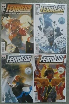 Buy Fearless #1-4 Set..captain Marvel/storm/ms Marvel/x-23..2019 1st Prints..nm • 14.99£