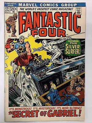 Buy Fantastic Four #121 (Marvel, 1972) Death Of Air-Walker John Buscema VF/NM • 33.21£