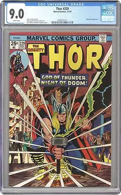 Buy Thor #229 CGC 9.0 1974 4384251011 • 110.69£