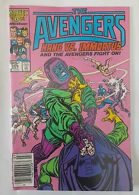 Buy 1986 Avengers 269 VF/NM.Newstand VARIANT & CANADIAN ED.Council Kang Vs Immortus • 60£