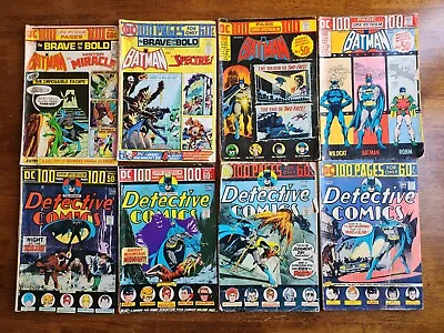 Buy DC Comics Lot Of 8 Bronze Age 100 Page Spectaculars Golden/Silver Age Reprints • 47.57£