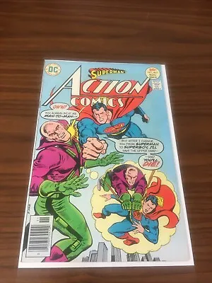 Buy Superman's Action Comics #465 - 1976 - DC Comics .  VF.       (D) • 17.78£
