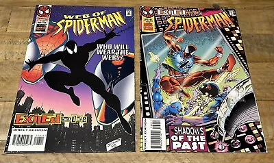 Buy Clone Saga 1994 2/4 Parter Spider-Man # 62 & Web Of # 128 Exiled Parts 1 & 3 • 1.99£