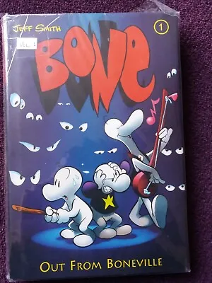 Buy Comic Paperback: Bone 1 Volume 1 By Jeff Smith Brand New (in Wrapper) Hard Cover • 30£