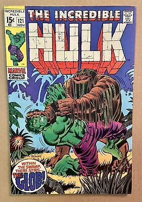 Buy Incredible Hulk #121 FN/VF 1969 The Glob • 26.80£
