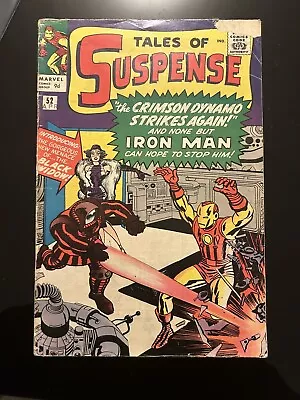 Buy Tales Of Suspense #52 1st Black Widow 1964 Marvel Comics 0.5 UK Variant • 180£