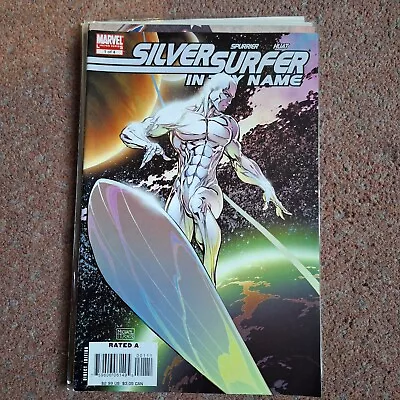 Buy Silver Surfer: In Thy Name #1 - Michael Turner Cover - First Print - Marvel 2008 • 12.99£