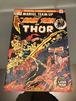 Buy Marvel Team-Up #26 The Human Torch And Thor CORNER TEAR OTHERWISE NICE • 7.71£