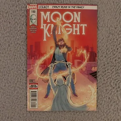 Buy Moon Knight #190 2018 Cameo App Diatrice 1st Cover App Sun King Marvel NM • 39.51£