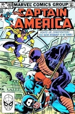 Buy Captain America (Vol 1) # 282 (VryFn Minus-) (VFN-) Marvel Comics AMERICAN • 9.99£