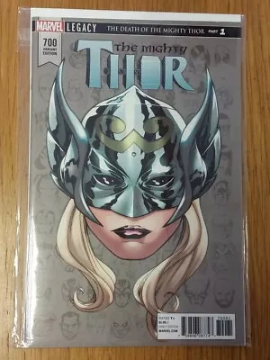 Buy Thor Mighty #700 Head Variant Marvel December 2017 Nm+ (9.6 Or Better) • 5.99£