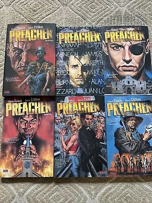 Buy Preacher Graphic Novels Books 1-6 (Hb And Pb) Like New • 50£