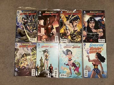 Buy DC Comics Sensation Comics Featuring Wonder Woman #1-3, 5 6 8 9 11 8 Issues! • 2.52£