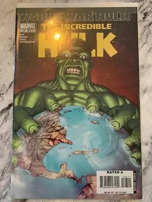 Buy Incredible Hulk 106 World War Hulk - Marvel 2007 NM MCU Movie Key 1st Print • 14.99£