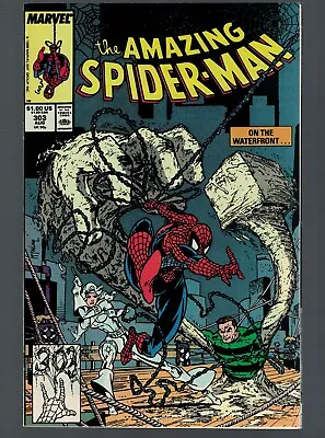 Buy Marvel Comics Amazing Spiderman 303 Sandman Appearance 1988 VFN+ 8.5 • 22.99£