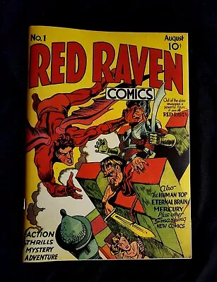 Buy Red Raven Comics # 1 Classic Comic Book Photocopy  • 39.53£