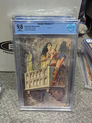 Buy Wonder Woman #1 CBC 9.8 Museum Edition Milo Manara Panini Italia 2020 Virgin • 10.50£
