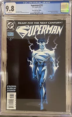 Buy Superman #123 - Cgc 9.8 - Glow-in-the-dark Edition - Dons New Powers • 79.67£
