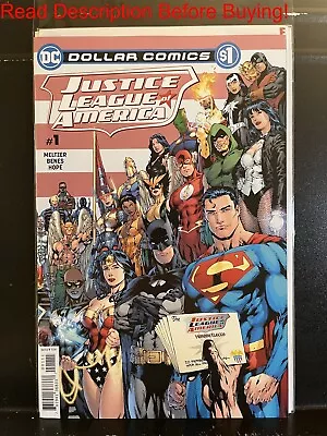 Buy BARGAIN BOOKS ($5 MIN PURCHASE) Dollar Comics Justice League Of America #1 DC • 0.99£