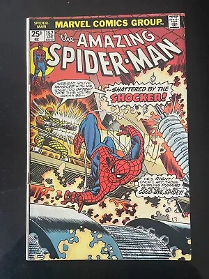 Buy AMAZING SPIDER-MAN 152 (1976) VFN- SHOCKER Marvel Bronze • 12.99£