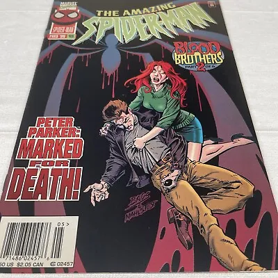 Buy Amazing Spider-Man #411 NEWSSTAND (1996) Batman Origin Story Bagley Cover Mid Gr • 10.06£