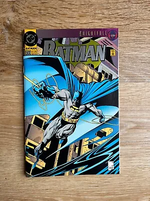 Buy Batman #500 Die-Cut Foil Cover Knightfall - DC Comics - Doug Moench - Jim Aparo • 5.99£