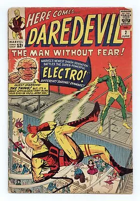 Buy Daredevil #2 GD- 1.8 1964 • 158.12£