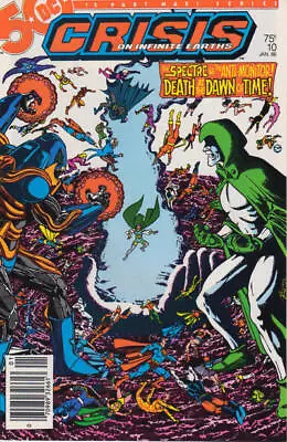 Buy Crisis On Infinite Earths #10 (Newsstand) VF; DC | George Perez - We Combine Shi • 11.84£