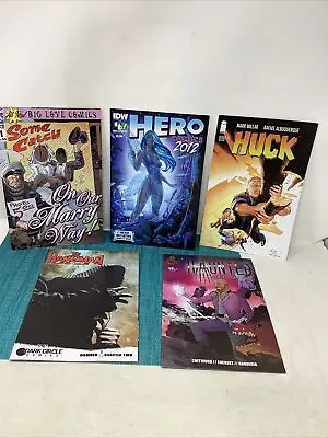 Buy  Lot Of 5 Comics SOME CATCH, HERO COMICS 2012, HUCK, HAUNTED, HANGMAN • 17.80£