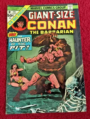 Buy Free P & P: Giant-Size Conan The Barbarian #2, Dec 1974 (KG) • 9.99£