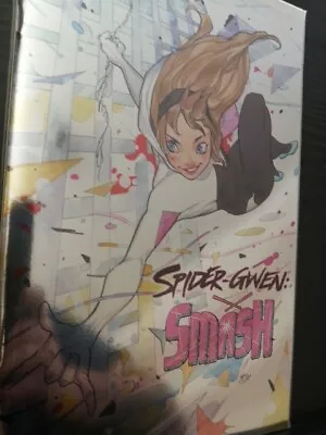 Buy Spider-Gwen Smash #1 Marvel Comics Peach Momoko Foil Variant  • 17£