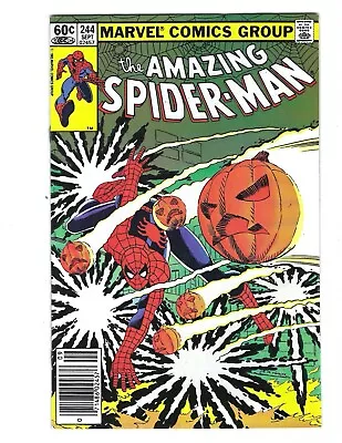 Buy Amazing Spider-Man #244 1983 VF+ Beauty! 3rd Hobgoblin!   Combine Shipping • 12£