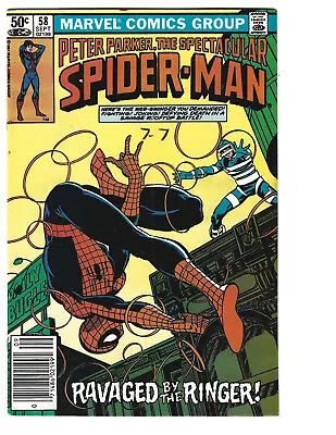 Buy Spectacular Spider-Man #58 (9/81) FN+ (6.5) Ringer! Byrne Art! Great Bronze Age! • 2.41£