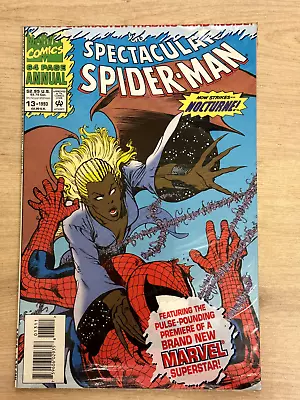 Buy Marvel Comics The Spectacular Spider-man #13 1993, Includes Trading Card, Vf 8.0 • 4£