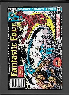 Buy Fantastic Four #252 | Very Fine (8.0) | NO TATTOOZ | Newsstand Copy • 5.99£
