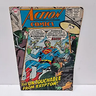 Buy Action Comics #364 DC Comics The Untouchable! • 3.15£