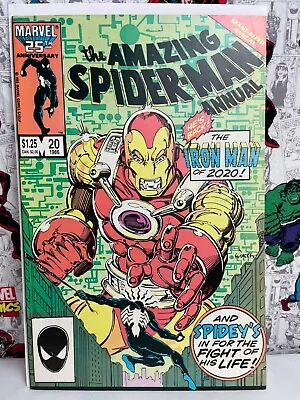 Buy Amazing Spider-Man Annual #20 - Marvel 1986 - 1st Arno Stark FN Or Better • 5.13£