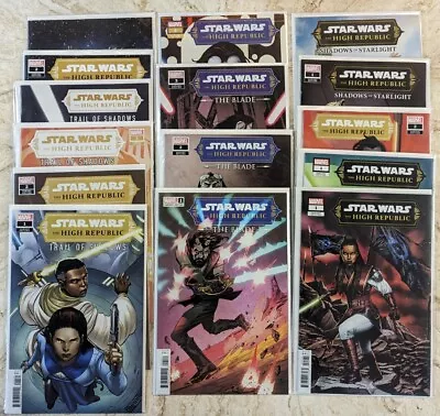 Buy Lot Of 15 Comics - Star Wars The High Republic Variant Lot, The Blade, Starlight • 59.96£