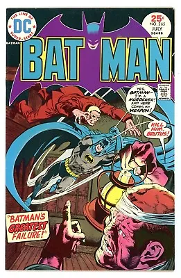Buy 1975 DC Comics,   Batman   # 265, VF, BX65 • 14.35£