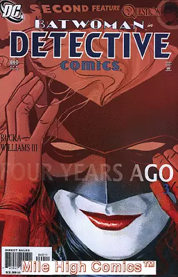 Buy DETECTIVE COMICS  (1937 Series)  (DC) #860 Near Mint Comics Book • 17.08£