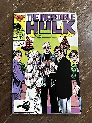 Buy The Incredible Hulk #319 (Marvel 1986) Marriage Of Bruce Banner & Betty Ross VF • 6.32£